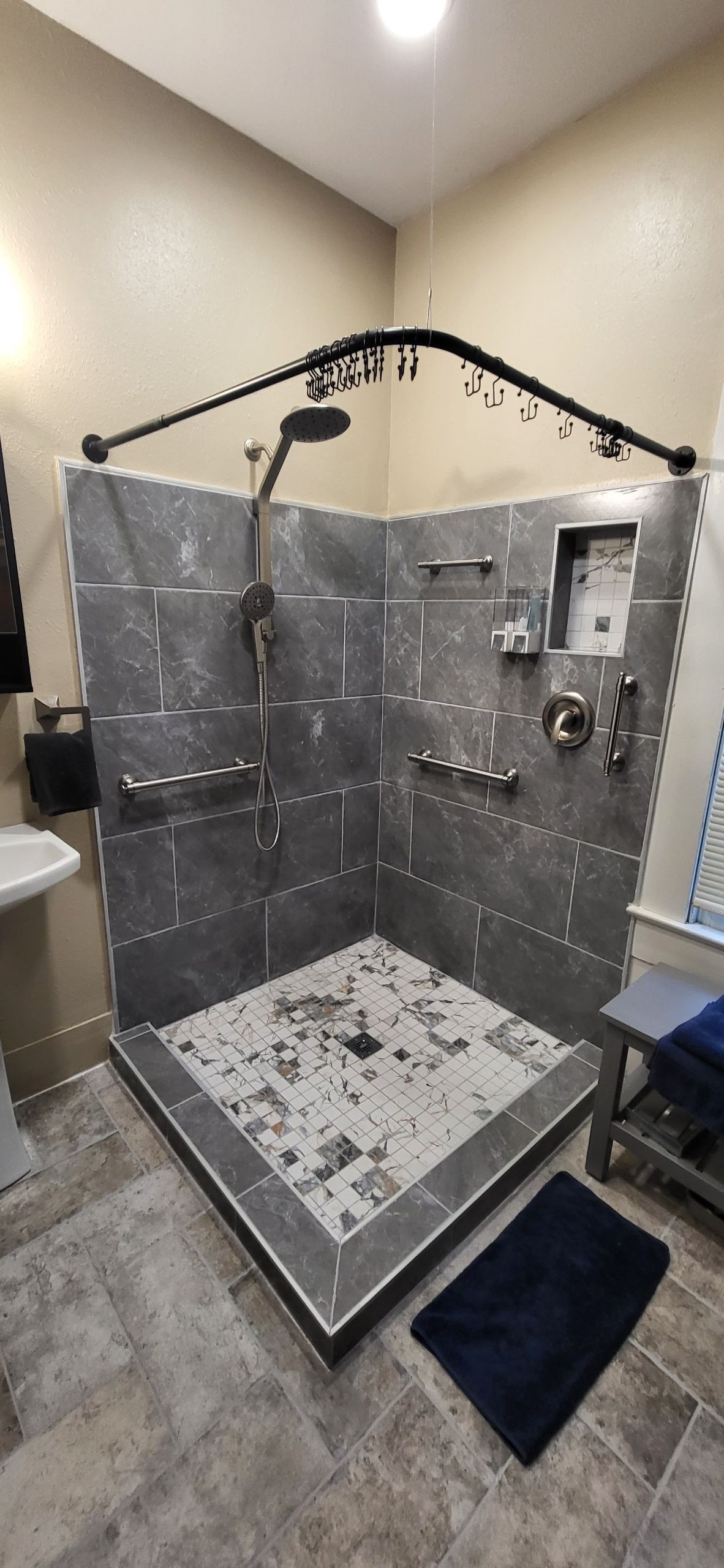 Bedroom bath after