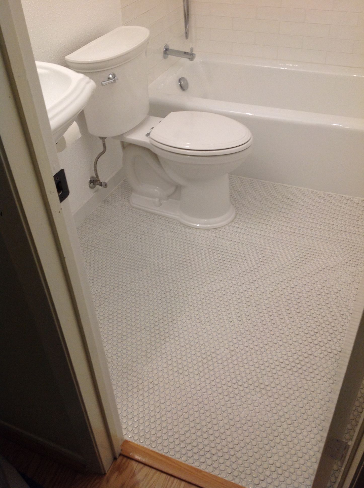 Mary bathroom after