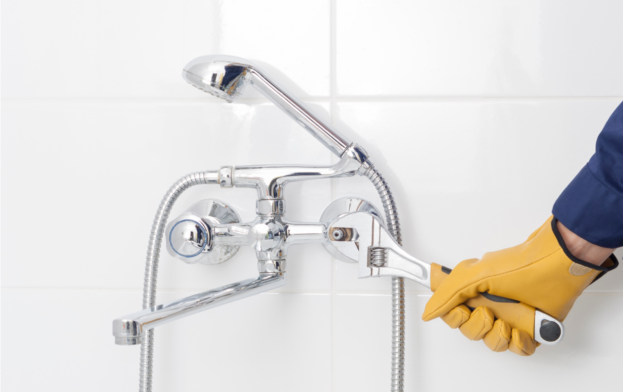 Shower fixture maintenance